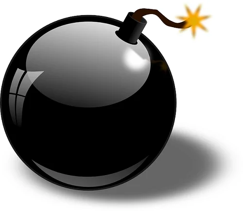 Cartoon bomb — are you prepared for the destruction cats cause?